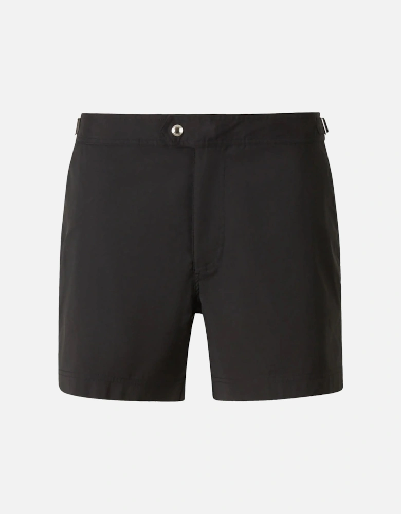 COMPACT POPLIN SWIM SHORTS