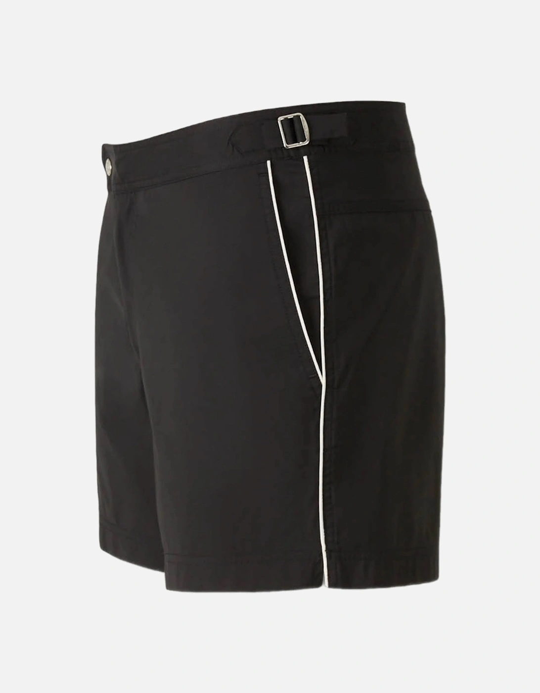 COMPACT POPLIN SWIM SHORTS