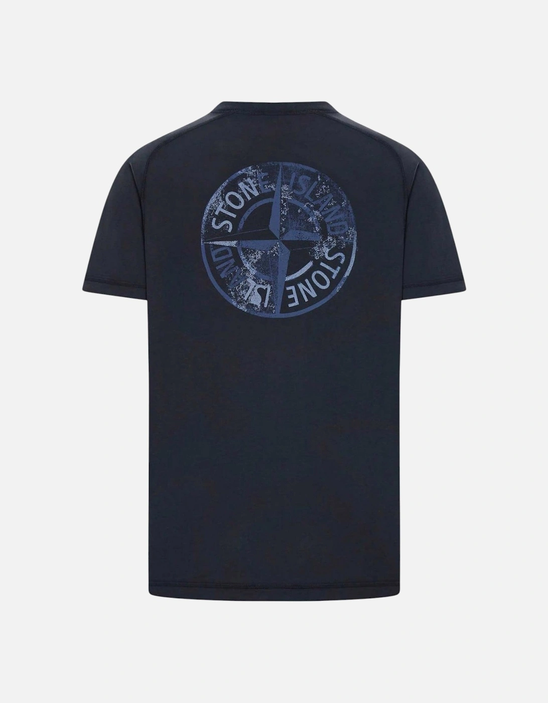 Reflective Print Navy T-Shirt