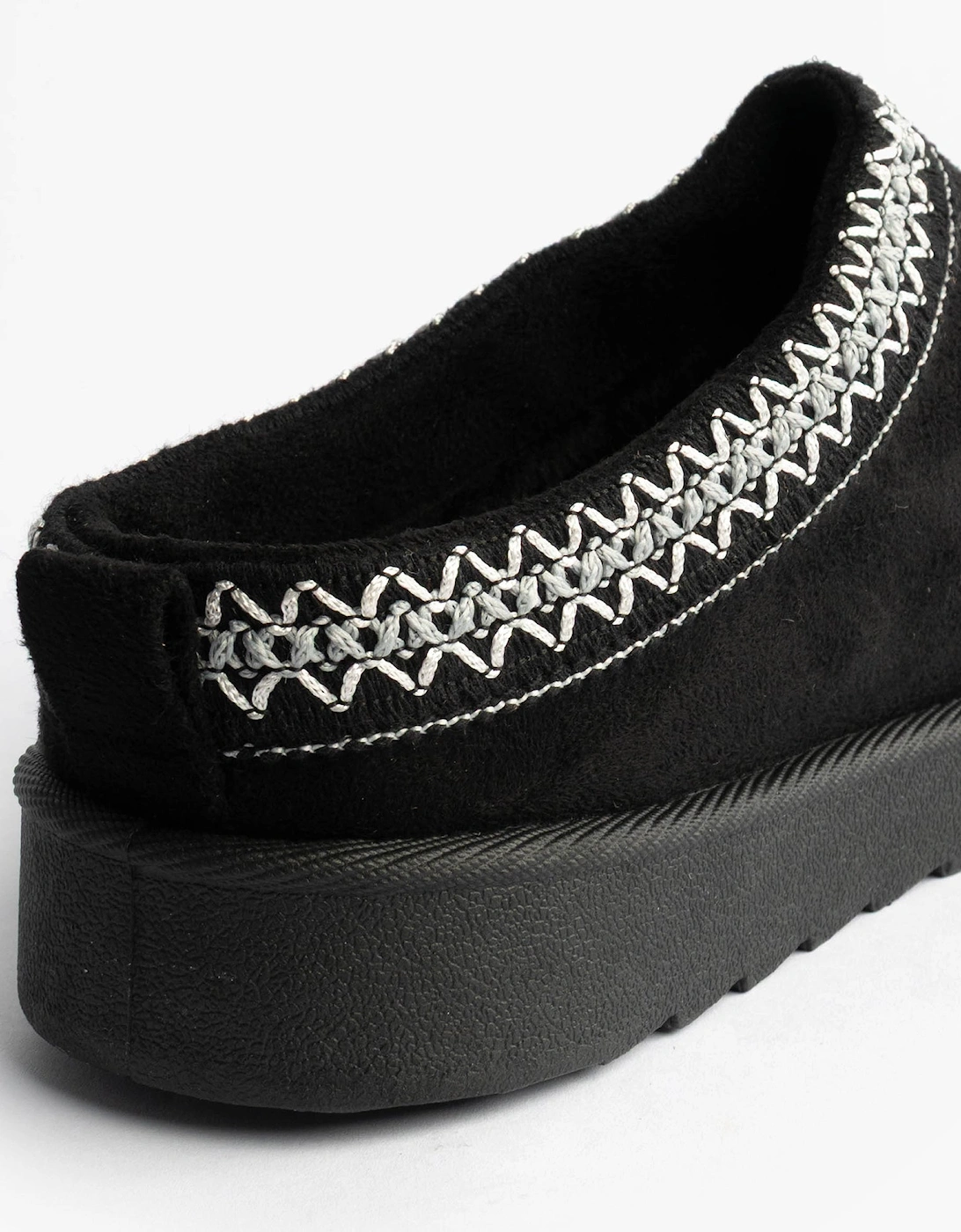 DANA Womens Mules Slippers Black