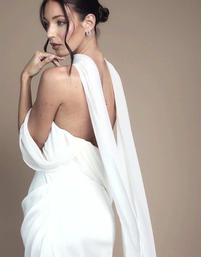 Chiffon Bridal Scarf