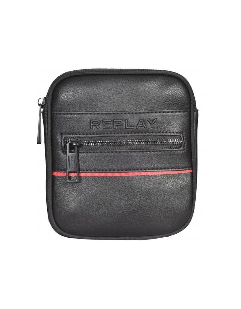 Mini Messenger Bag, Black
