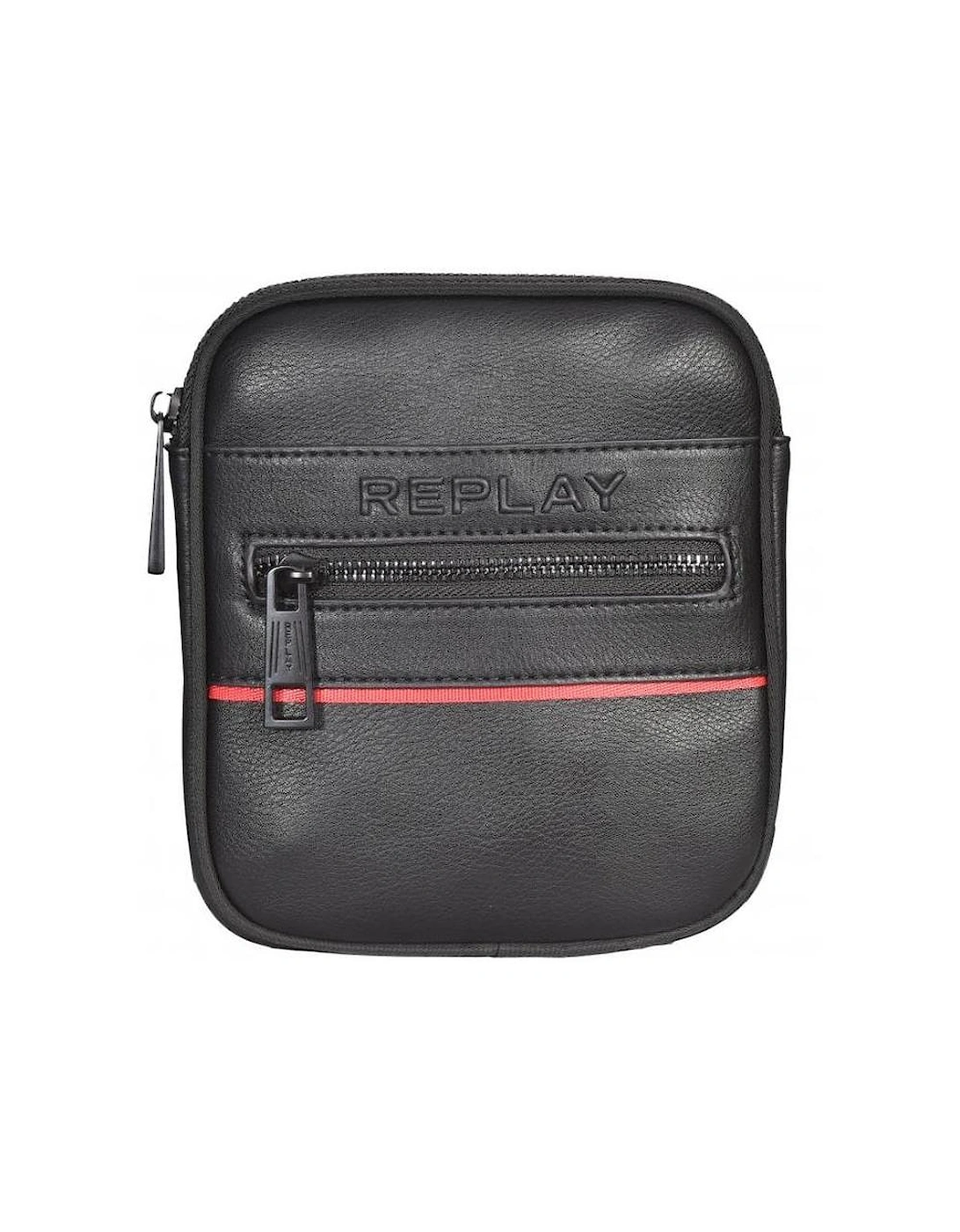 Mini Messenger Bag, Black, 6 of 5