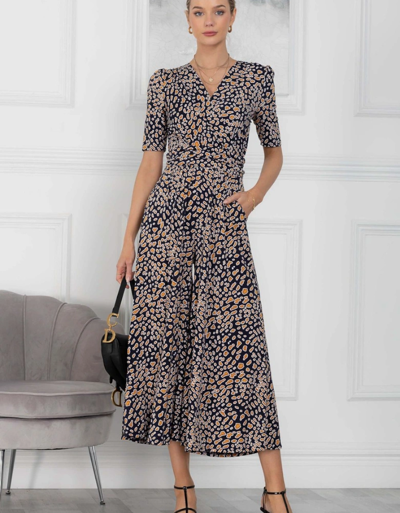 Perla Wrap Front Jumpsuit