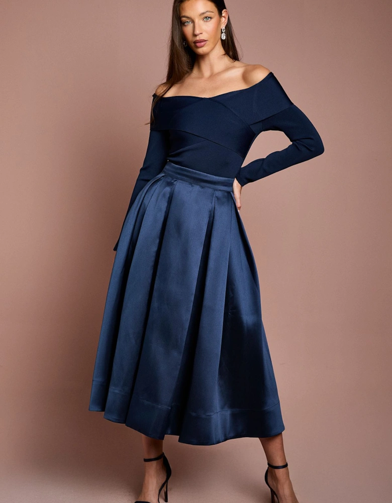 Twill Full Volume Skirt