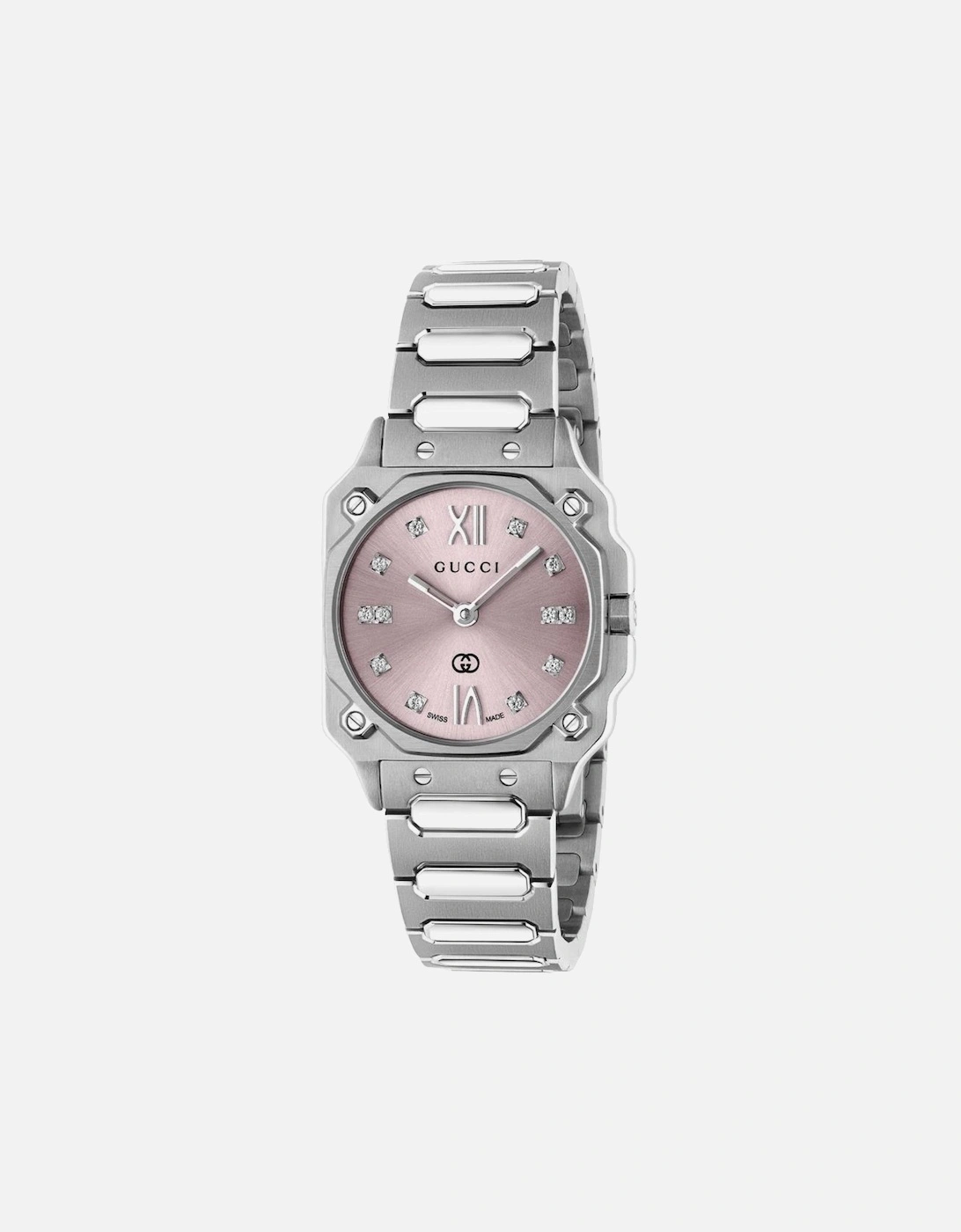 YA166501 G-Flat Pink Dial Ladies Watch, 6 of 5