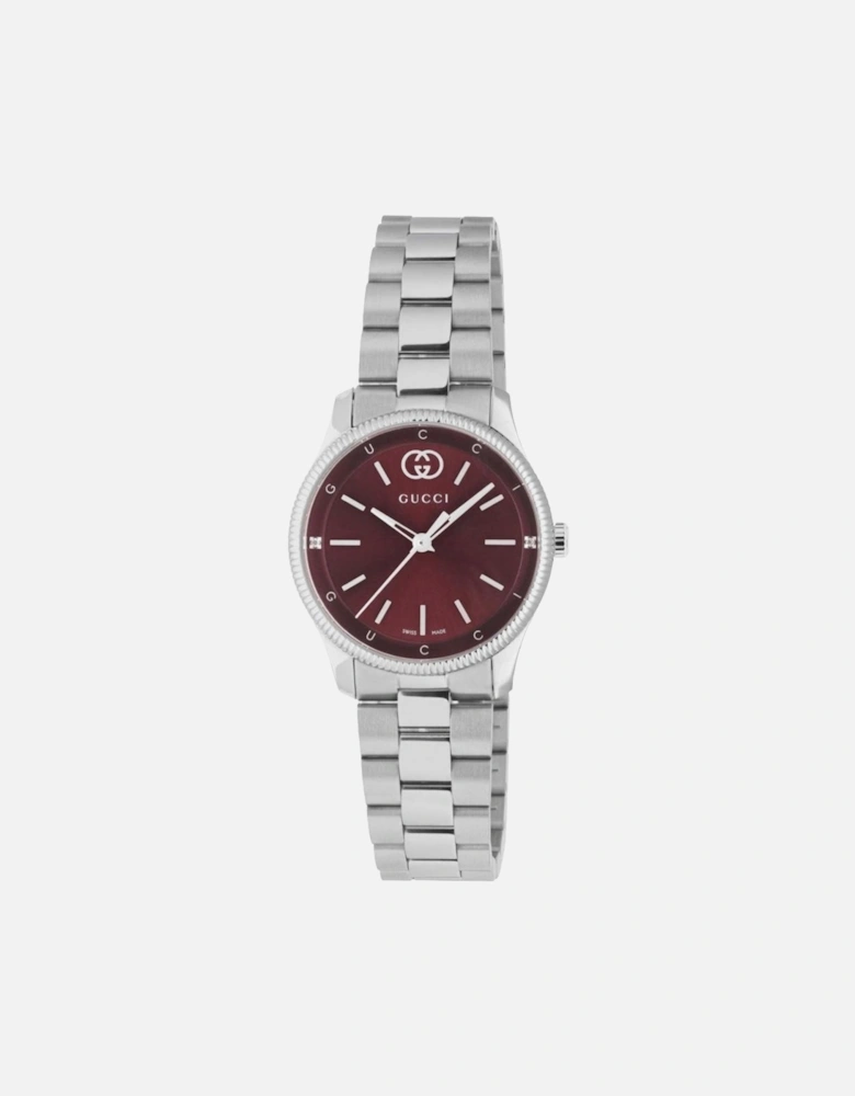 YA1265069 G-Timeless Red Dial Ladies Watch