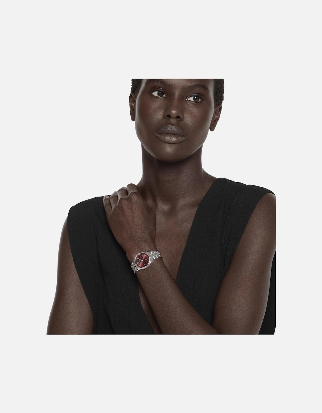 YA1265069 G-Timeless Red Dial Ladies Watch