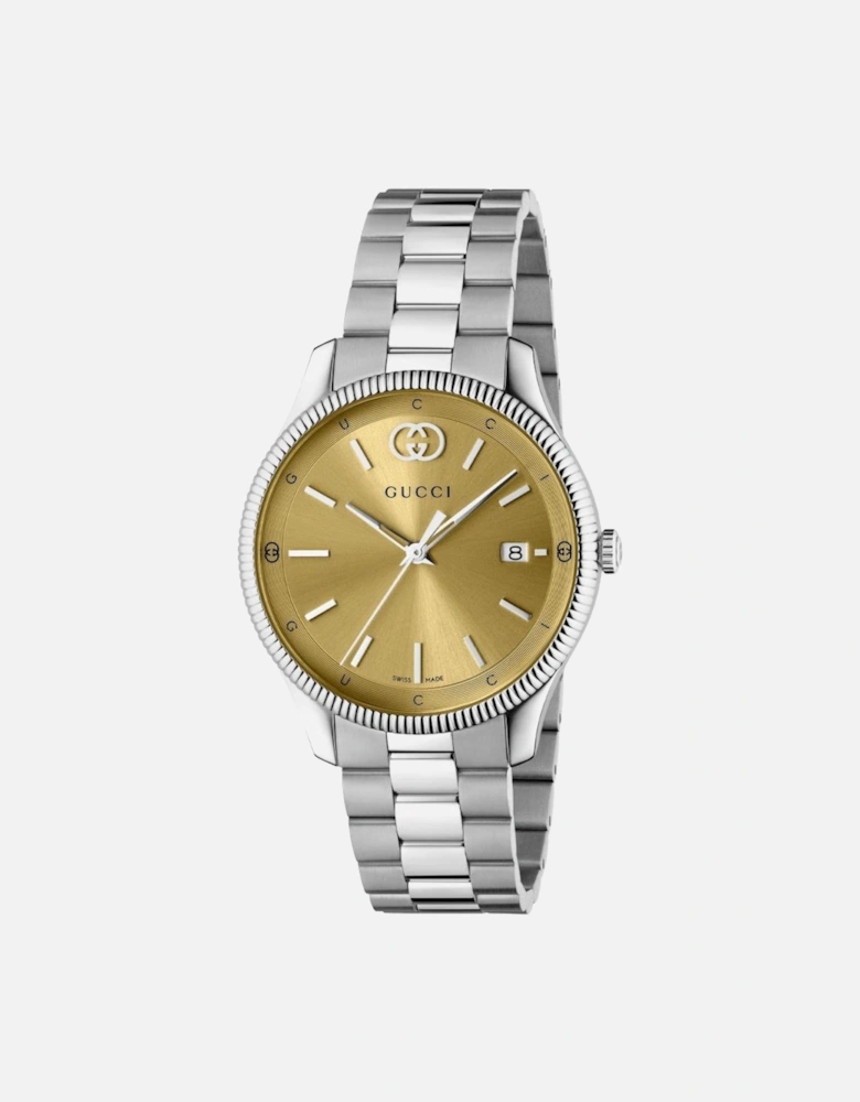 YA1264234 G-Timeless Gold Dial Unisex Watch