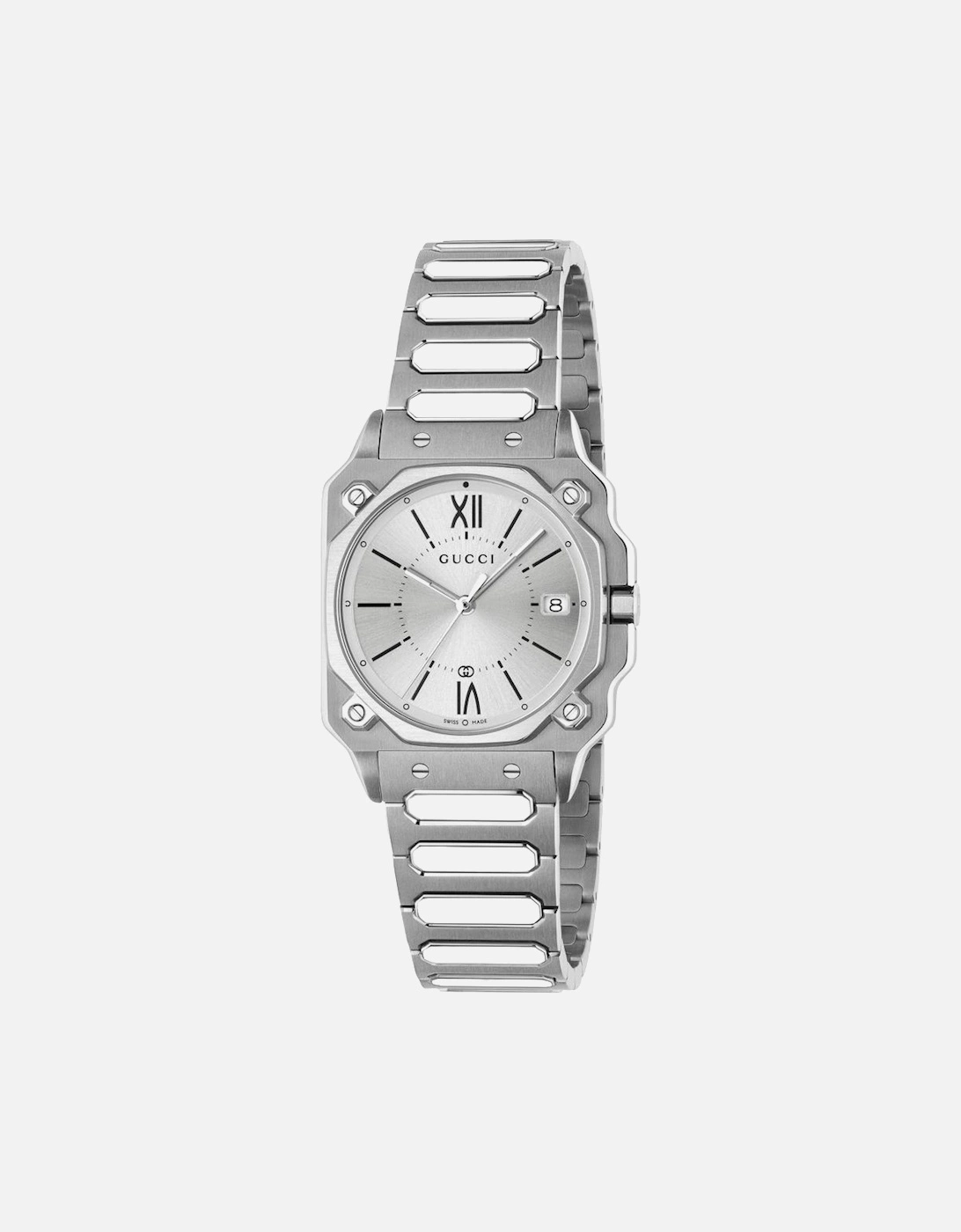 YA166504 G-Flat Silver Dial Unisex Watch, 6 of 5