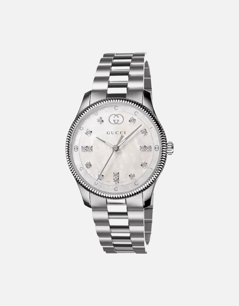 YA1265064 G-Timeless Mother of Pearl Dial Ladies Watch