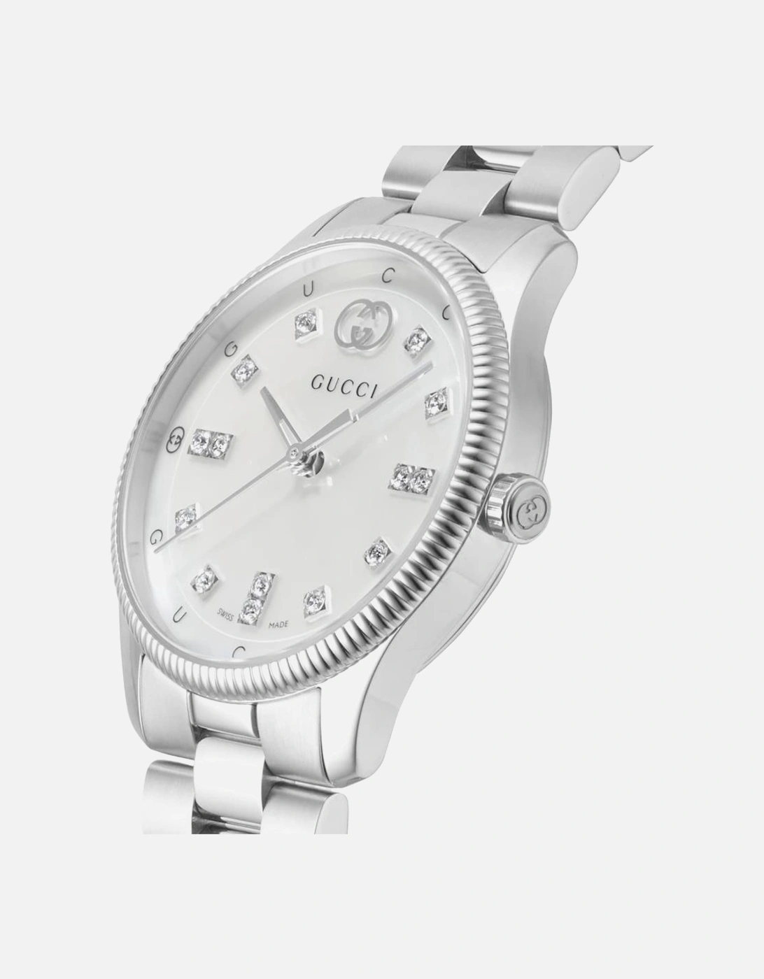YA1265064 G-Timeless Mother of Pearl Dial Ladies Watch