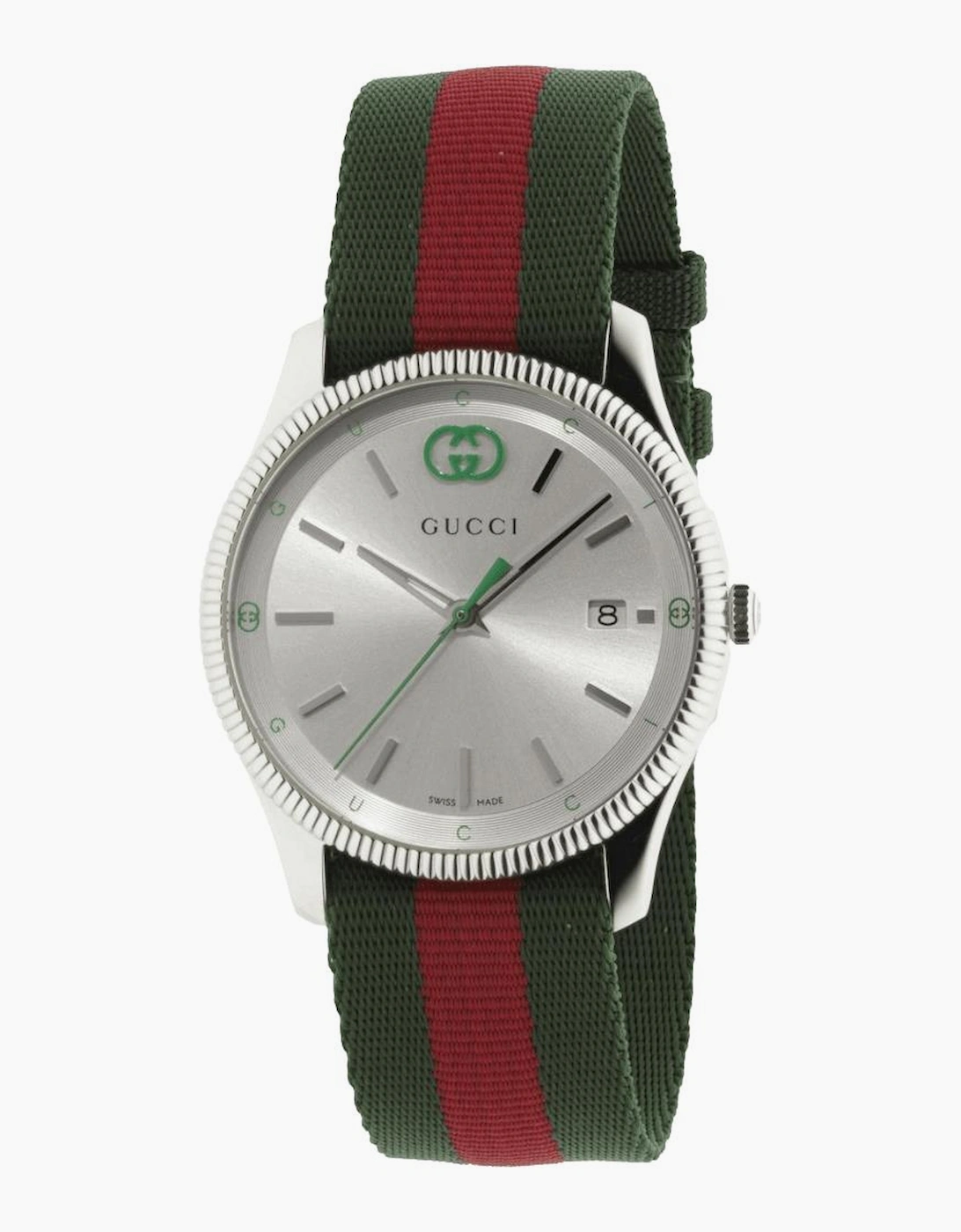 Gucci Women's Silver Ya1264236 G-Timeless Watch