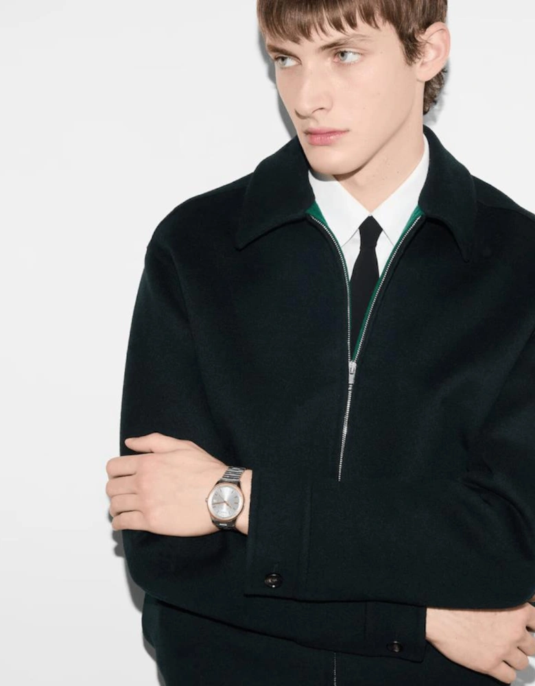 YA1264233 G-Timeless Silver Dial Unisex Watch