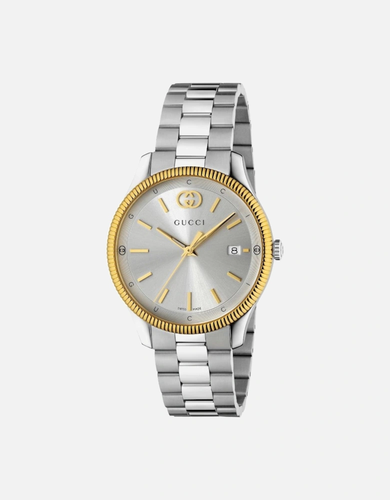 YA1264233 G-Timeless Silver Dial Unisex Watch