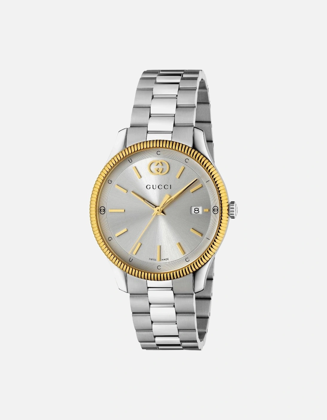 YA1264233 G-Timeless Silver Dial Unisex Watch, 10 of 9