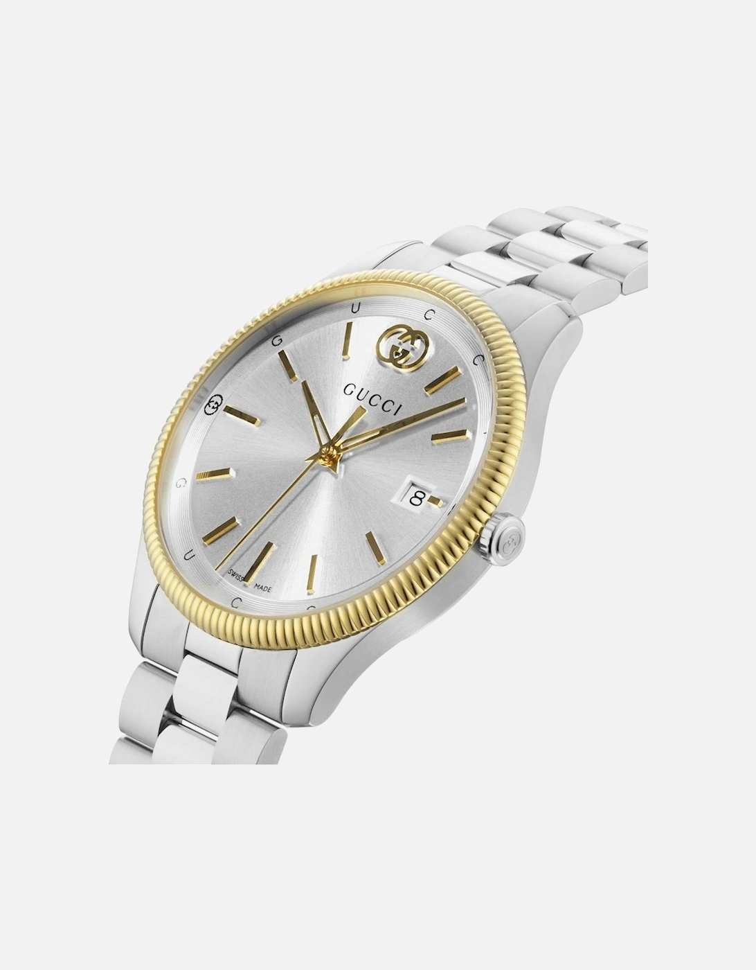 YA1264233 G-Timeless Silver Dial Unisex Watch