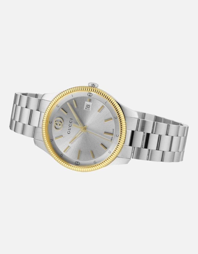 YA1264233 G-Timeless Silver Dial Unisex Watch
