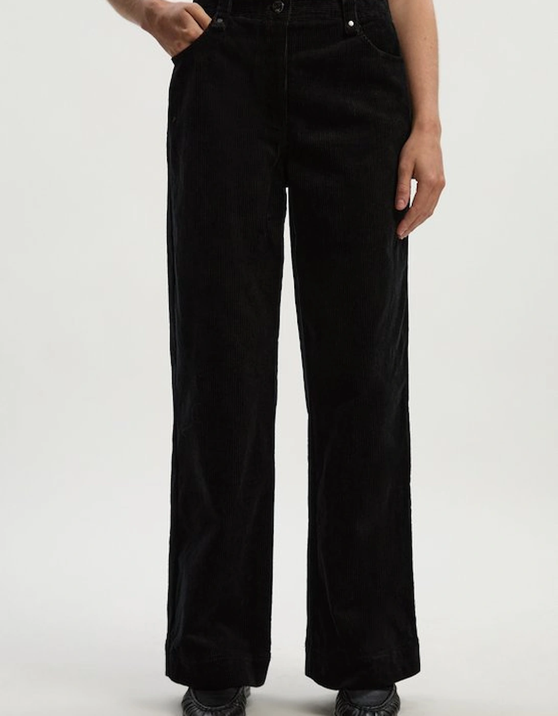 Cord Straight Leg Trouser