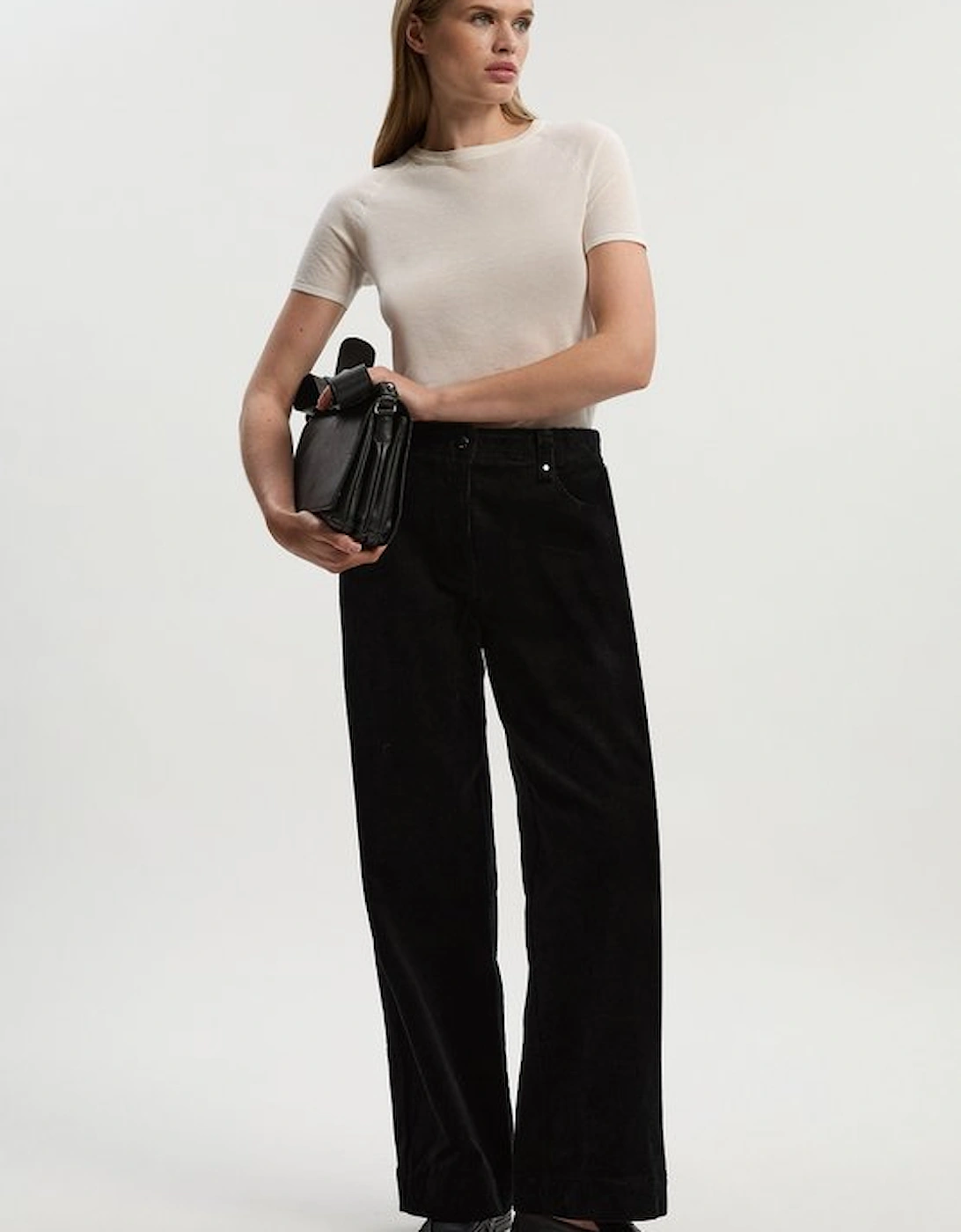 Cord Straight Leg Trouser, 5 of 4