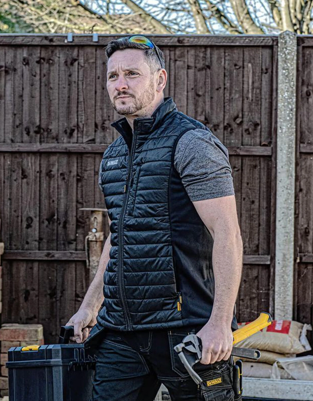 FORCE Mens Gilet Black