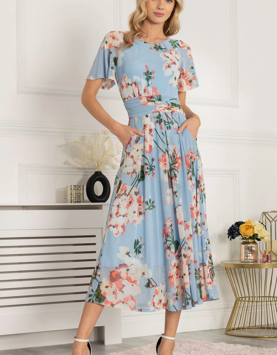 Anaiah Mesh Maxi Dress, 2 of 1