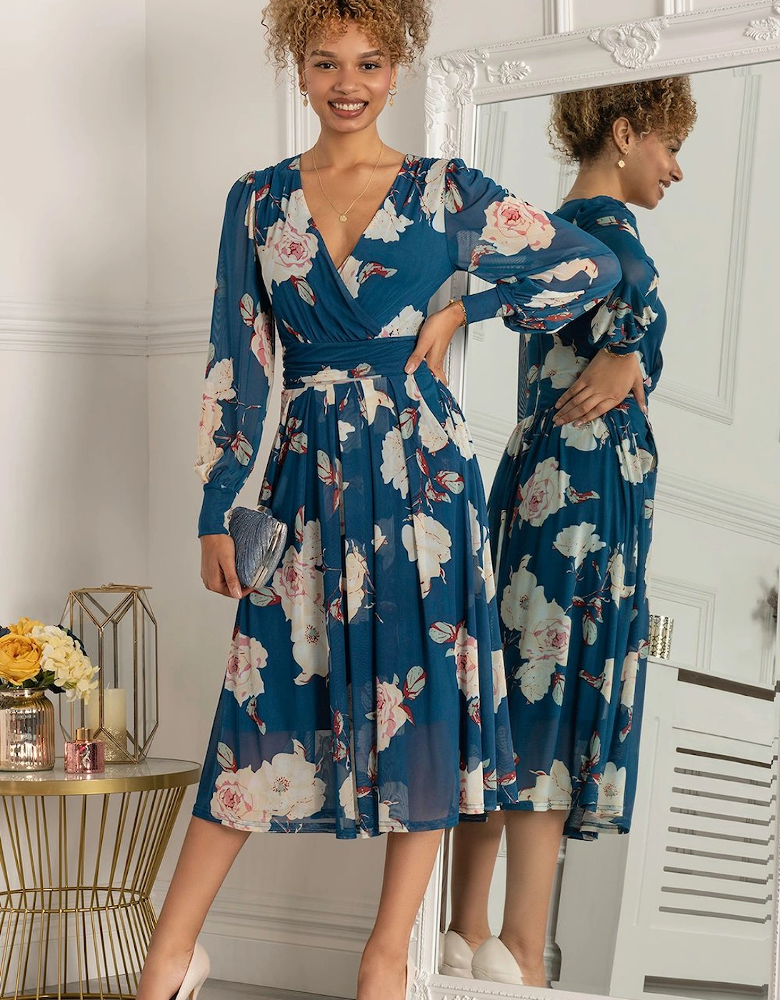 Maaike Long Sleeve Mesh Dress, 2 of 1