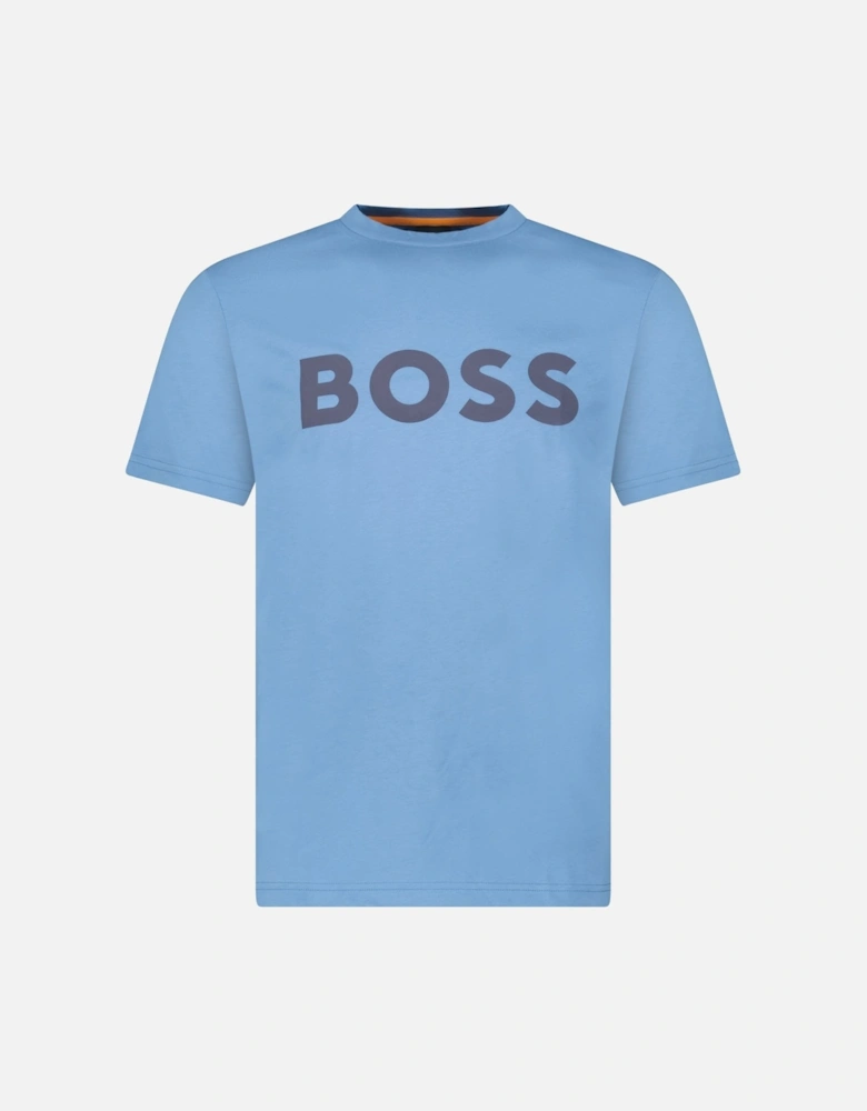 Thinking 1 Logo T-Shirt in Blue