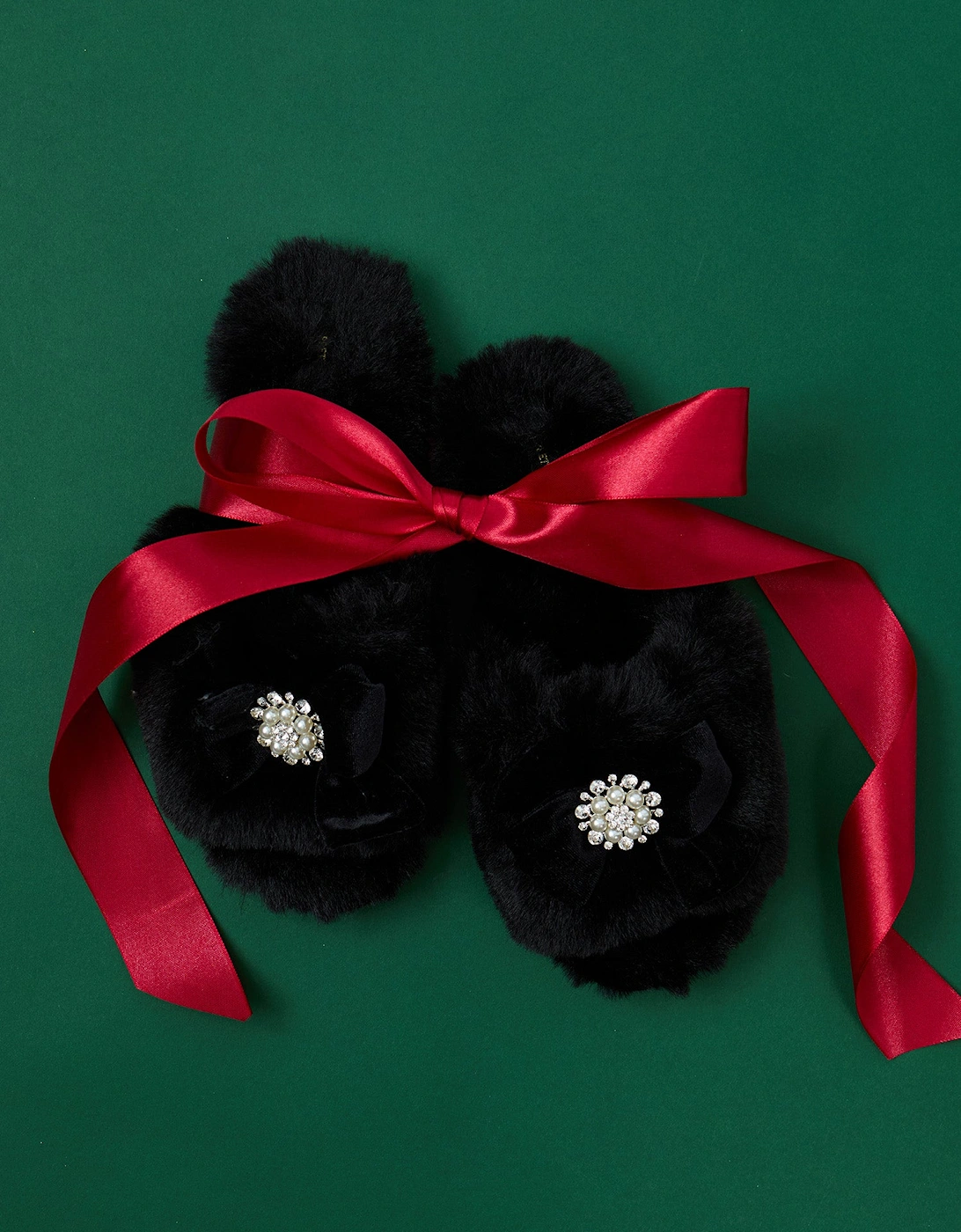 Anya Slippers in Black, 5 of 4