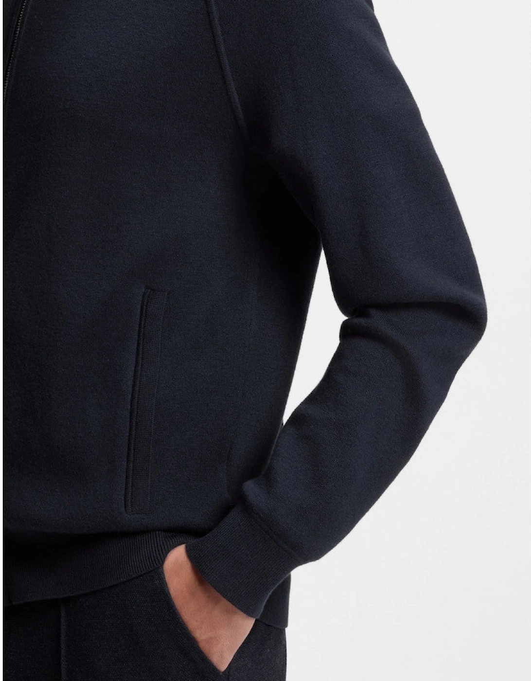 BOSS Black H-Idino Sweater 405 Dark Blue