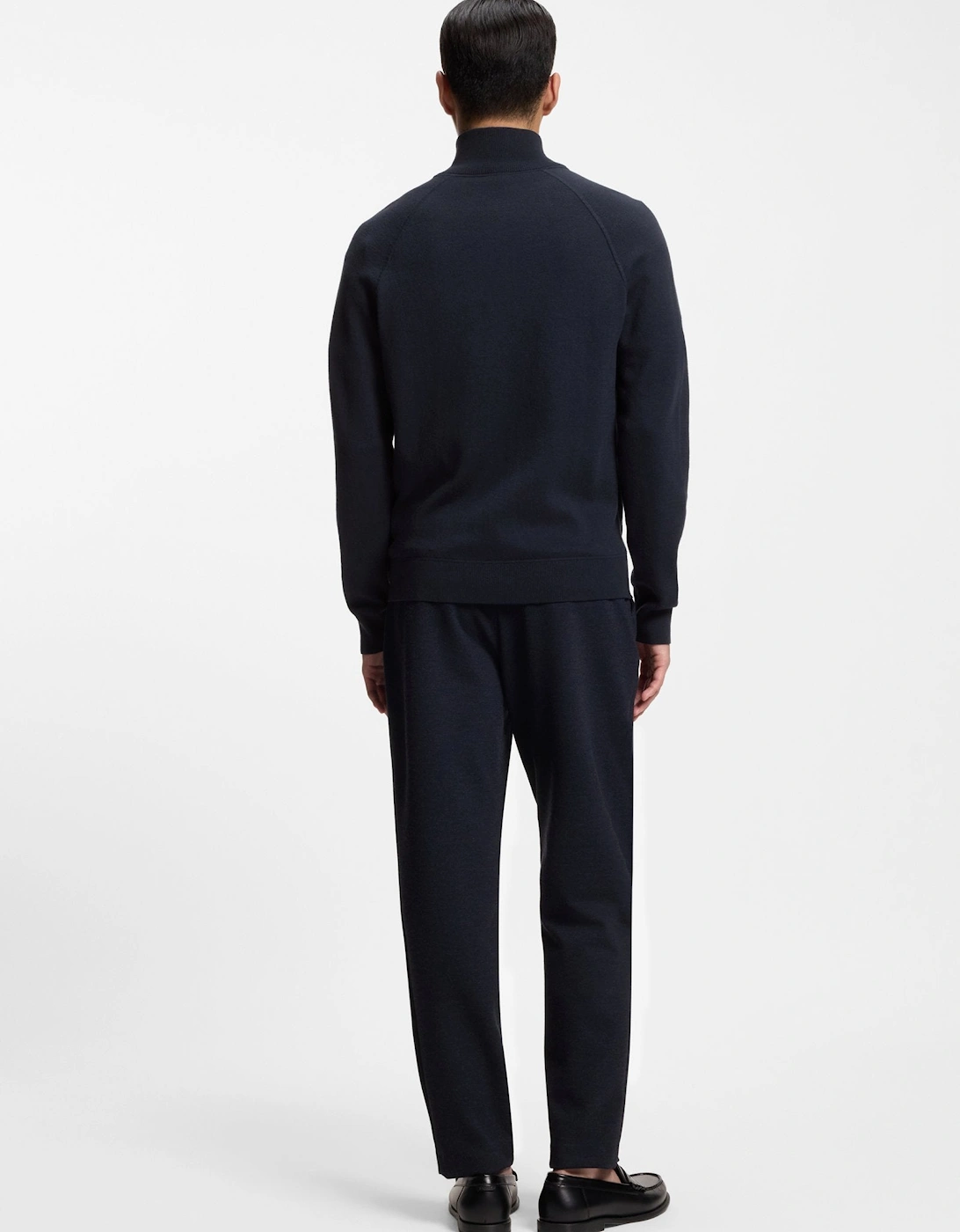 BOSS Black H-Idino Sweater 405 Dark Blue