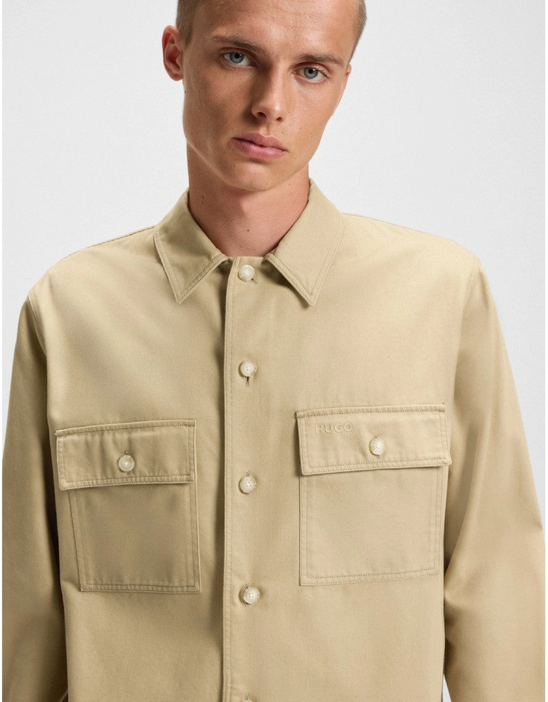 HUGO Epoldo Shirt 269 Medium Beige