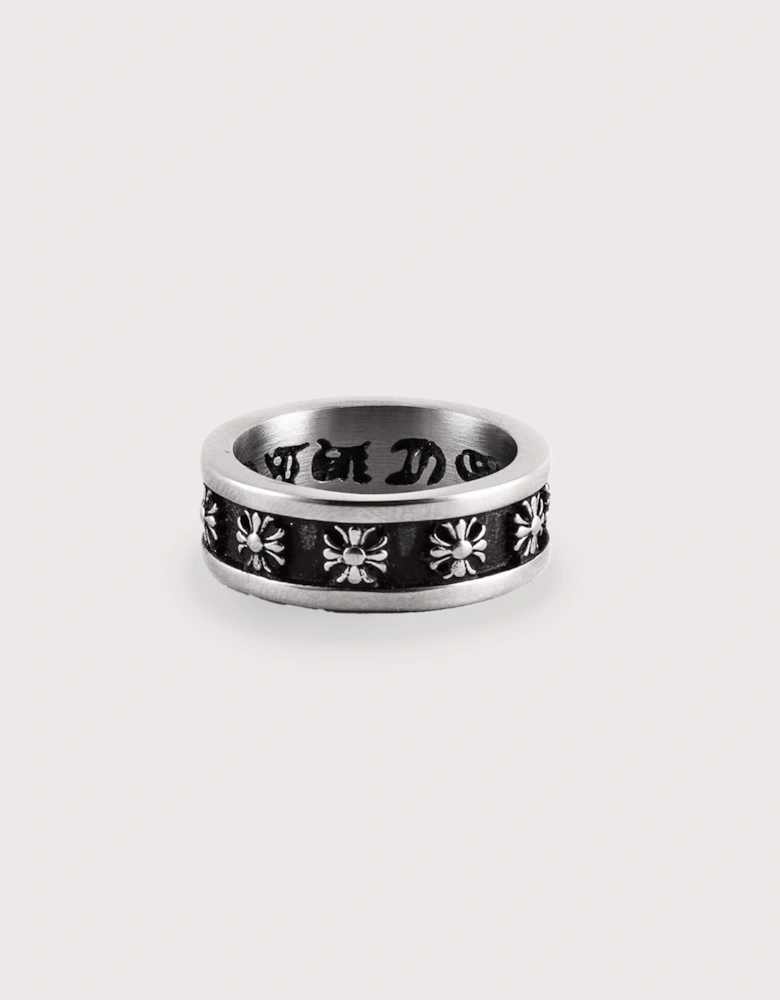 Stainless Steel Cross Ring