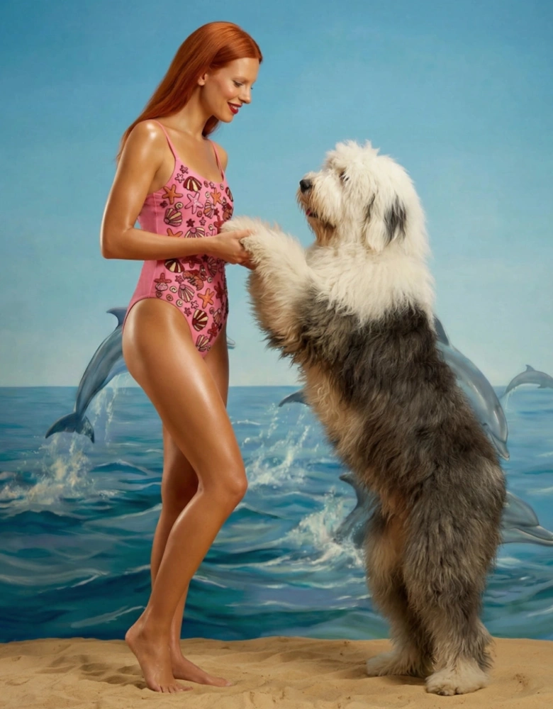 Disney | Shell Swimsuit in Pink