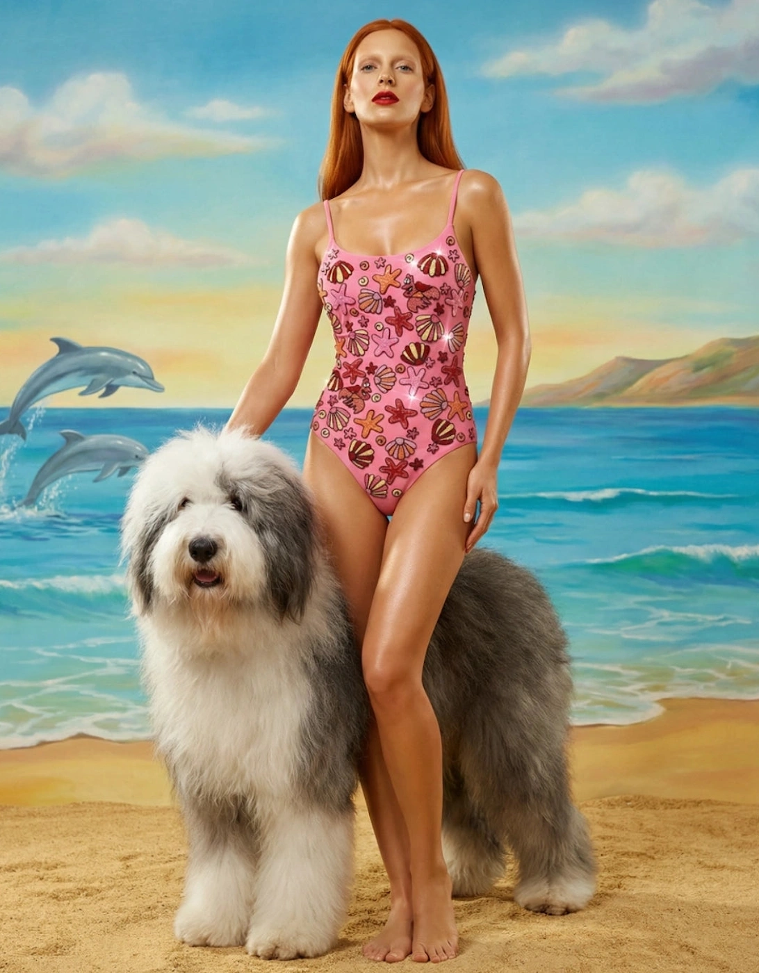 Disney | Shell Swimsuit in Pink, 13 of 12