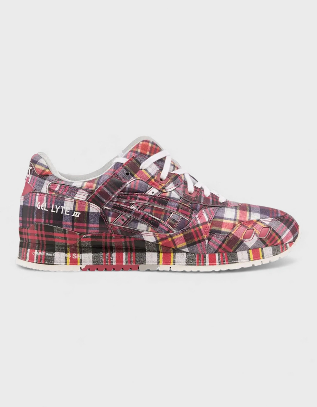 Gel-Lyte III '07 Remastered X Comme des Garçons SHIRT Red Plaid, 5 of 4