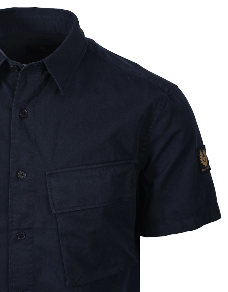 Short Sleeve Scale Shirt Dark Ink