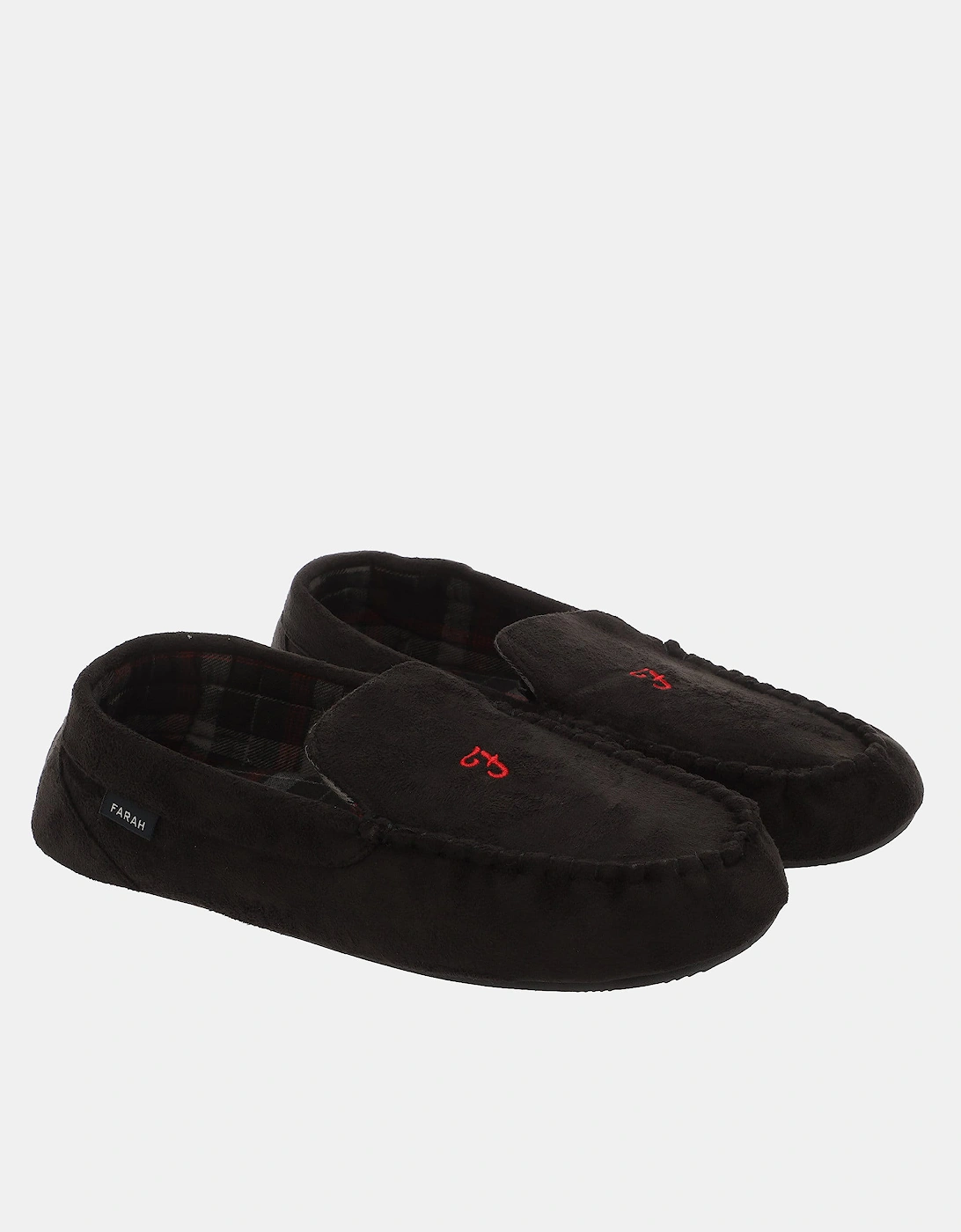 Mens Nicken Moccasin Slippers, 5 of 4