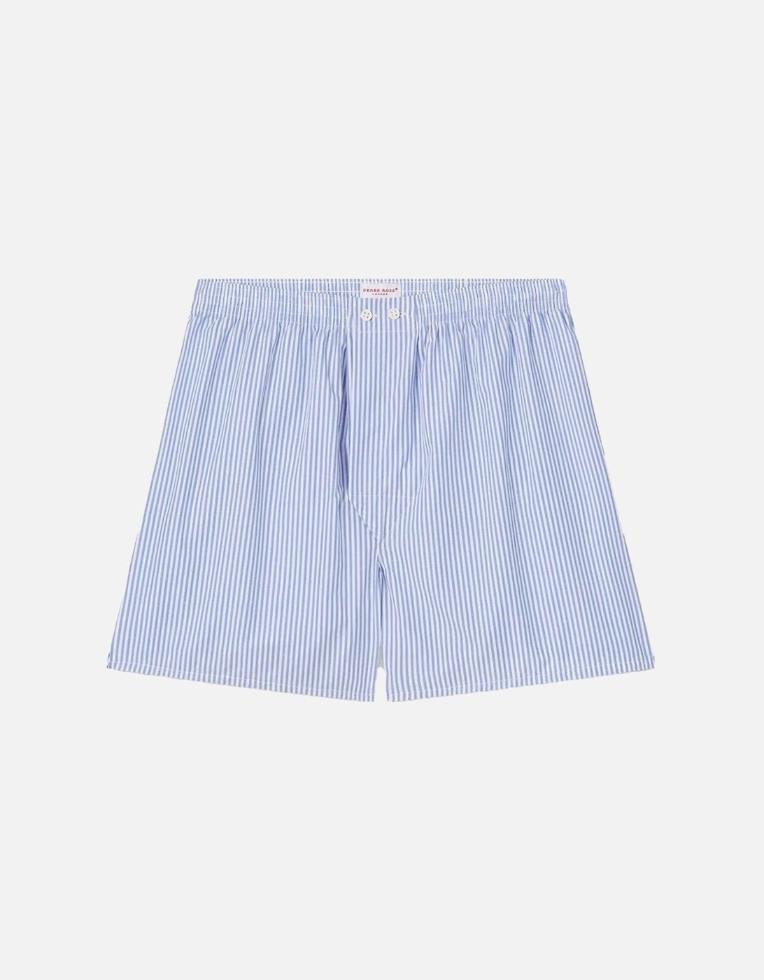 Cotton Boxer Shorts, Light Blue, 2 of 1