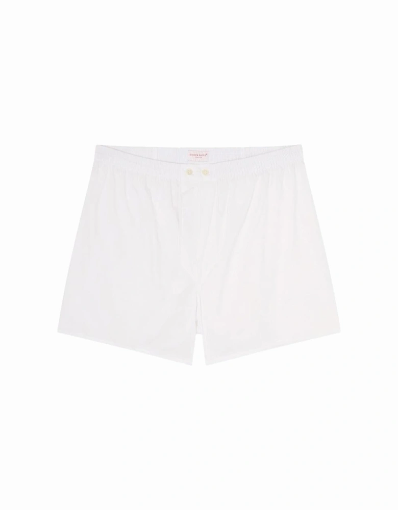 Savoy Classic-Fit Boxer Shorts, White
