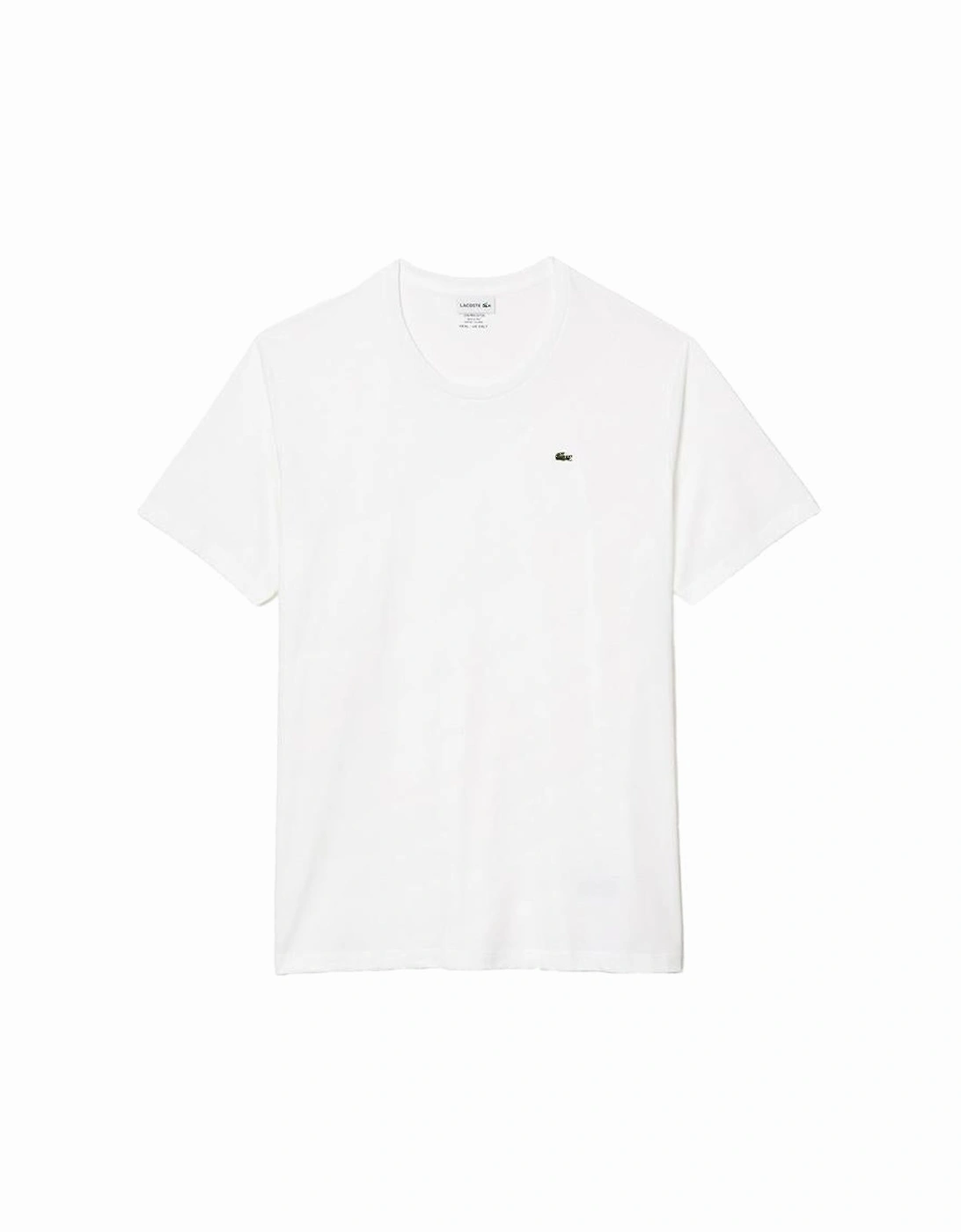 Cotton Pima Jersey Crew-Neck T-Shirt, White, 5 of 4