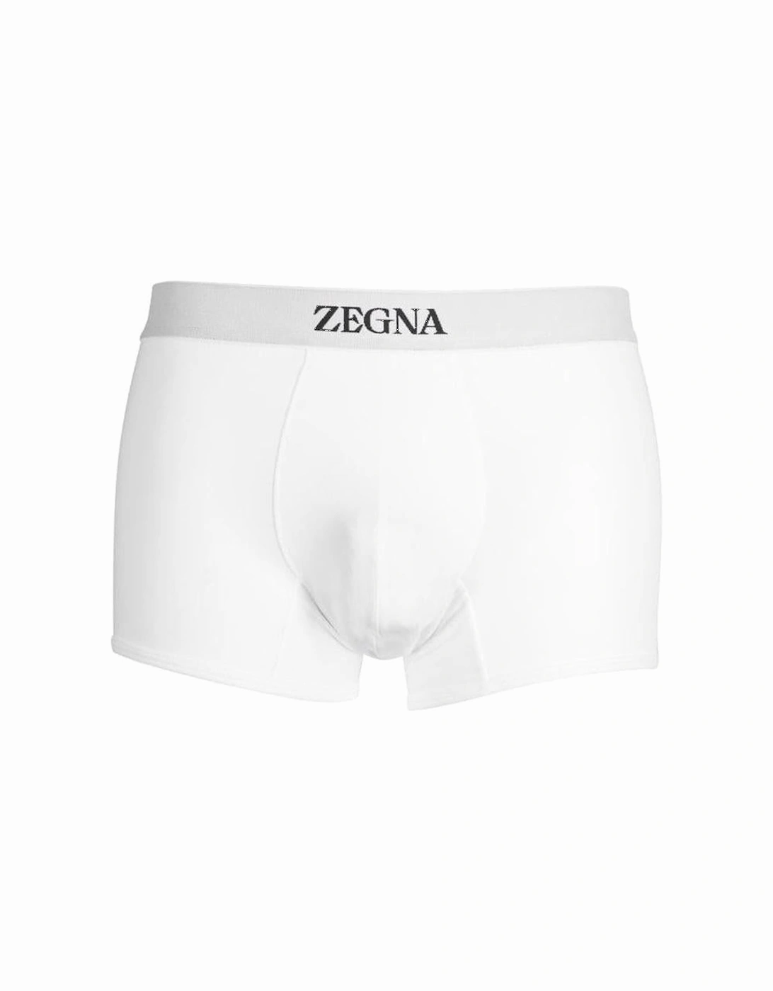 Stretch Cotton Boxer Trunk, White, 4 of 3