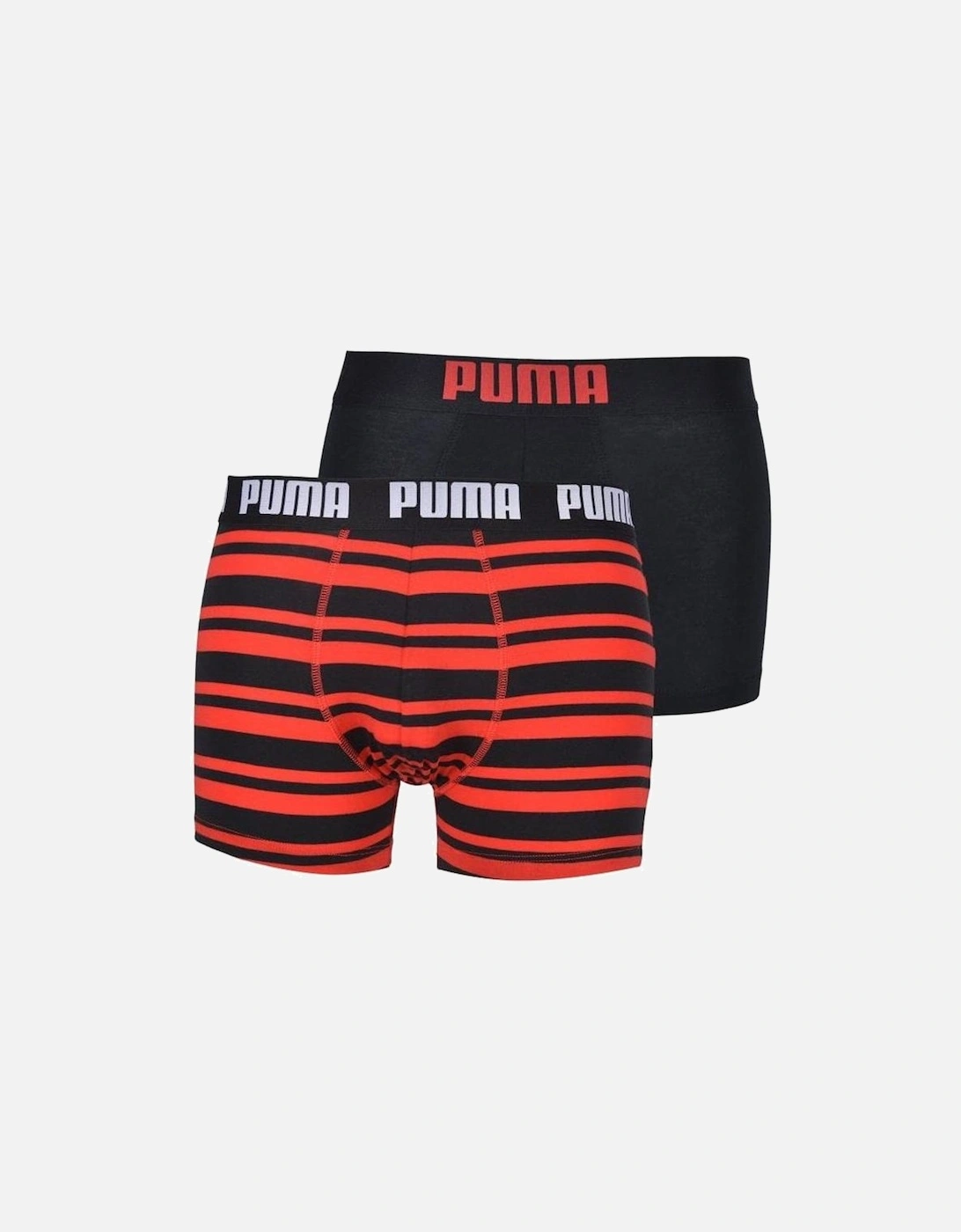 2-Pack Heritage Stripe Boxer Briefs, Red/Black, 6 of 5