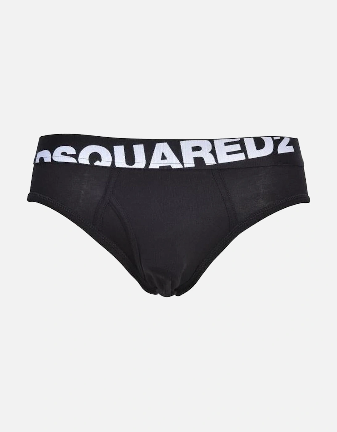 Angled Logo Low-Rise Brief, Black/white, 7 of 6