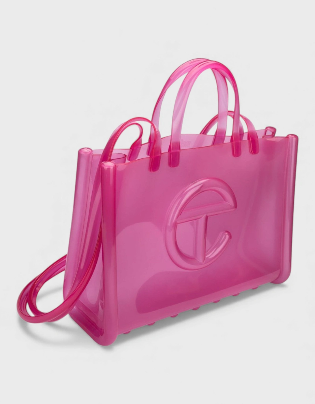 x Melissa Large Jelly Shopper Pink