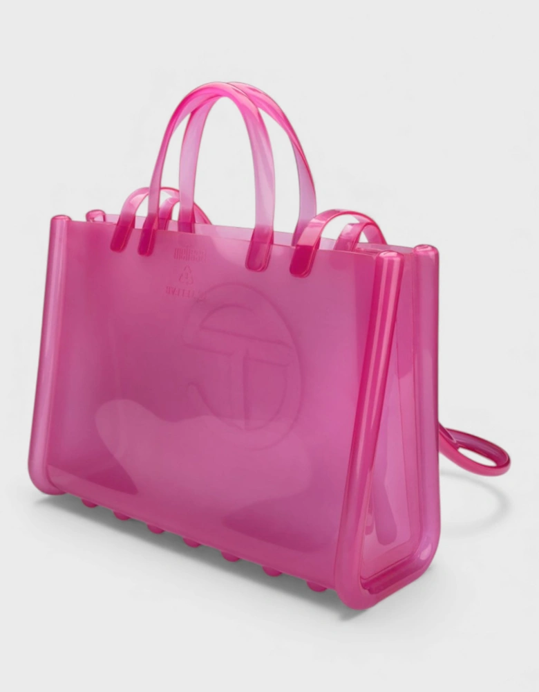 x Melissa Large Jelly Shopper Pink