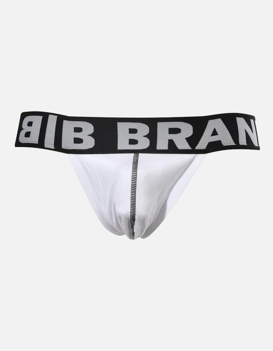 Black Band All-Round Logo Jockstrap, White, 4 of 3