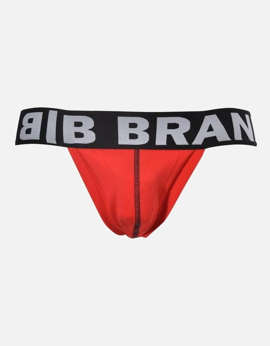 Black Band All-Round Logo Jockstrap, Red, 4 of 3