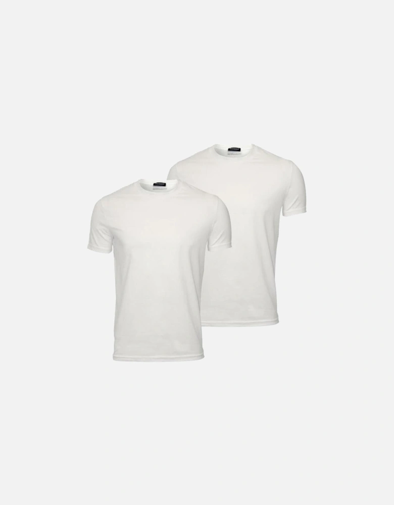 2-Pack Basic T-Shirts, White