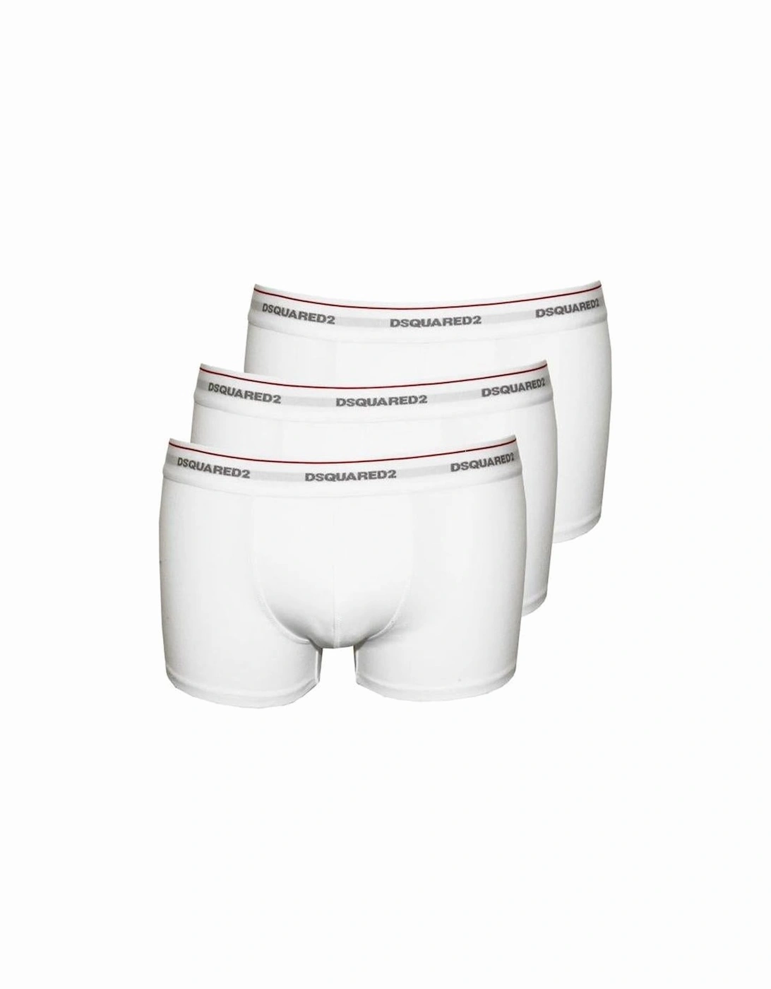 3-Pack Jersey Cotton Stretch Low-rise Boxer Trunks, White, 7 of 6